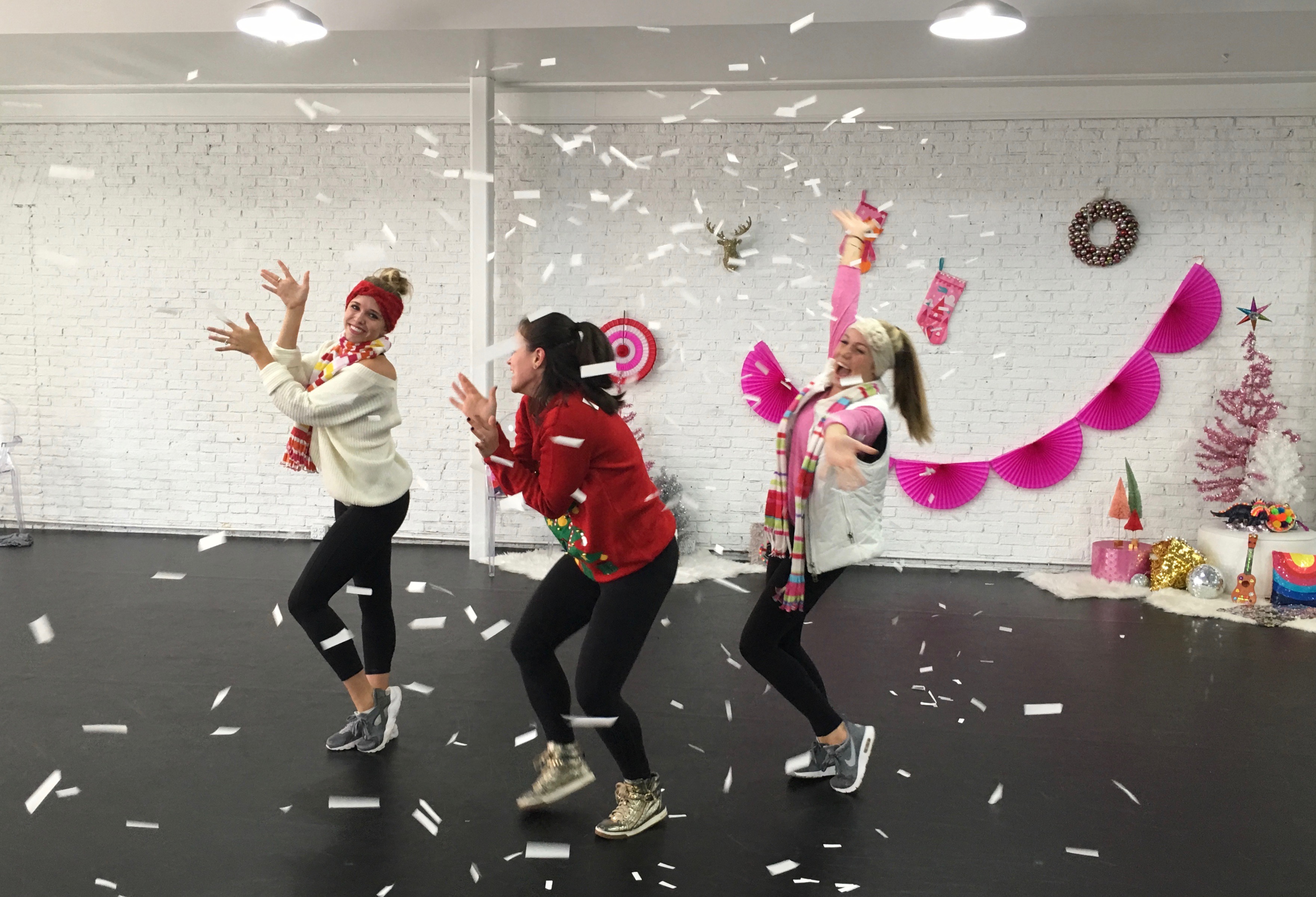 Merry Moves + Jingle Grooves Confetti on the Dance Floor Blog